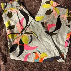 Women’s wide leg linen pants